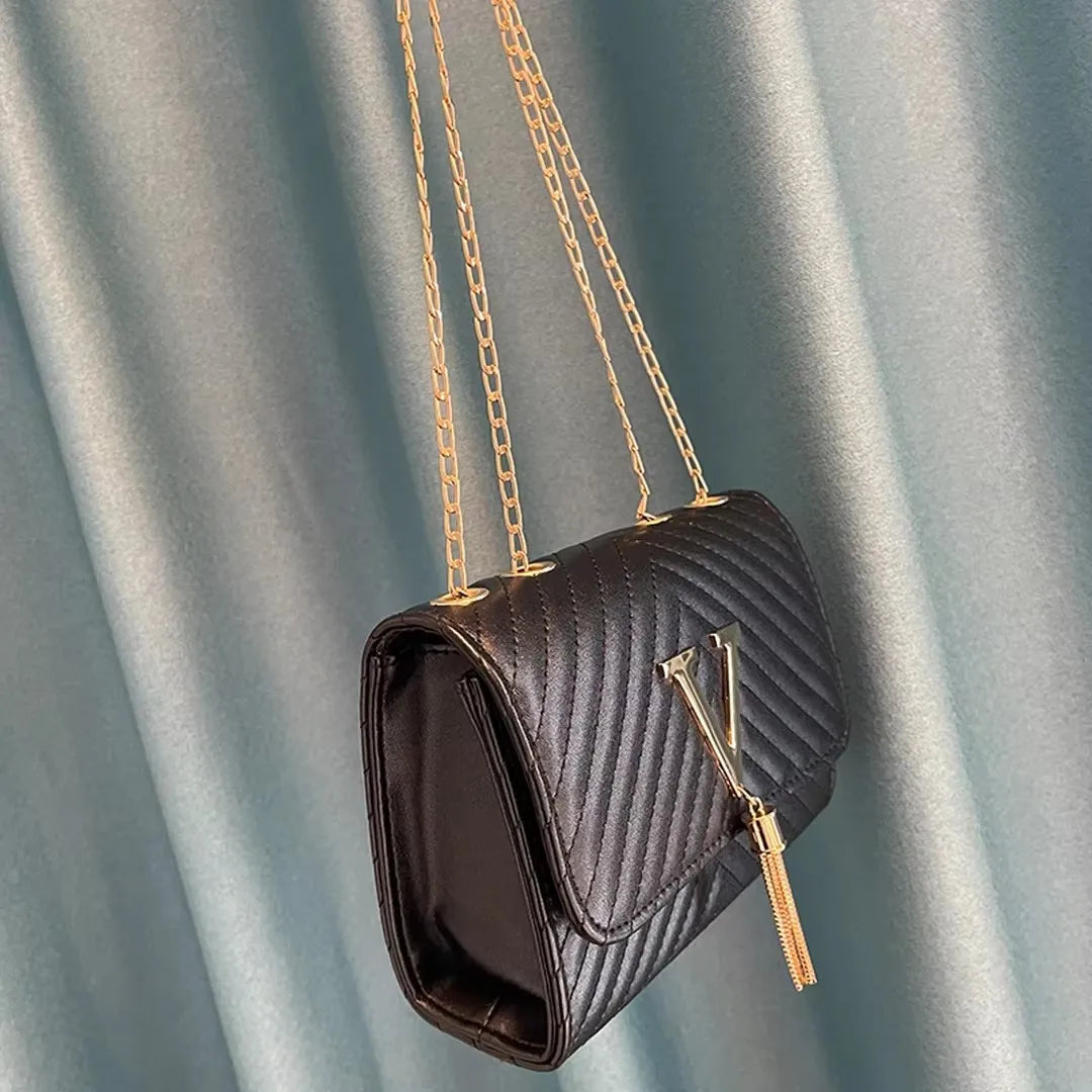 Embroidery Women Crossbody Bag Thread Luxury Handbag Shoulder Bags Brand Sequined Tassel Clutch Small Bag and Purse Party